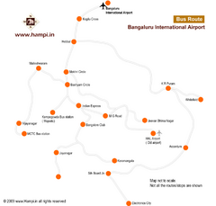 Bangalore Airport Map