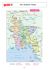 Bangladesh Regional Map