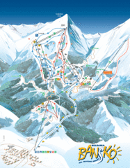 Bansko Ski Map