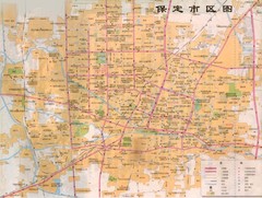 Baoding Tourist Map