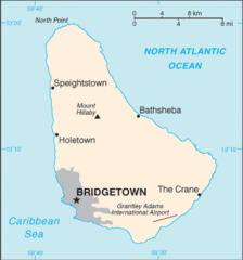 Barbados Map Barbados Map