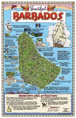 Barbados Tourist Map