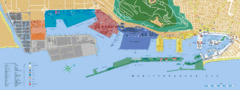 Barcelona Port Tourist Map
