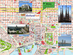 Barcelona Tourist Map