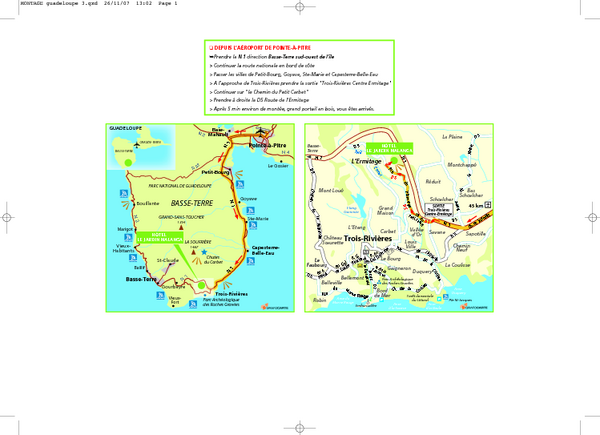 Basse-Terre Overview Map