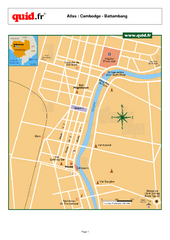 Battambang City Map