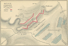 Battle of Crecy Map