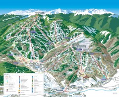 Beaver Creek Ski Trail Map