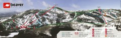 Beaver Mountain Ski Area Ski Trail Map