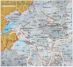 Beijing Great Wall Transit Map