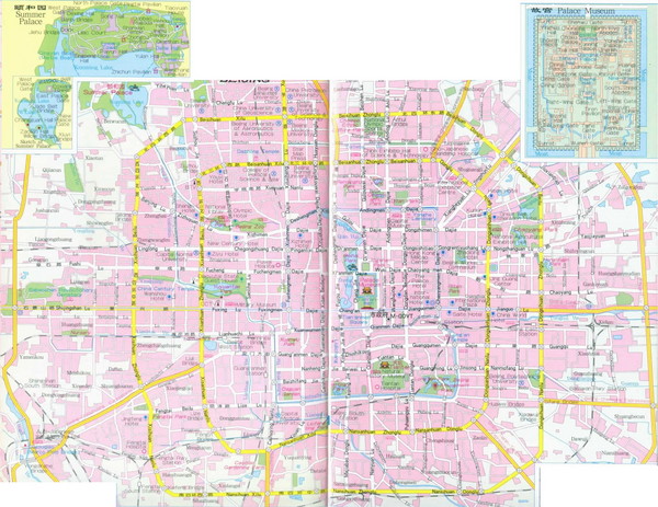 Beijing Metropolis Map