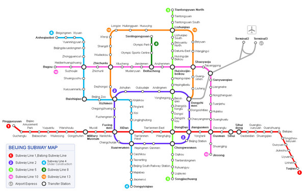 Beijing Subway Map