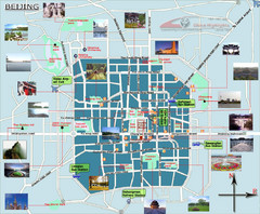 Beijing Tourist Map