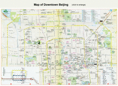Beijing Tourist Map Beijing Tourist Map