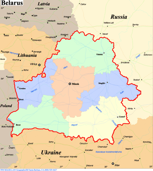 Belarus Map