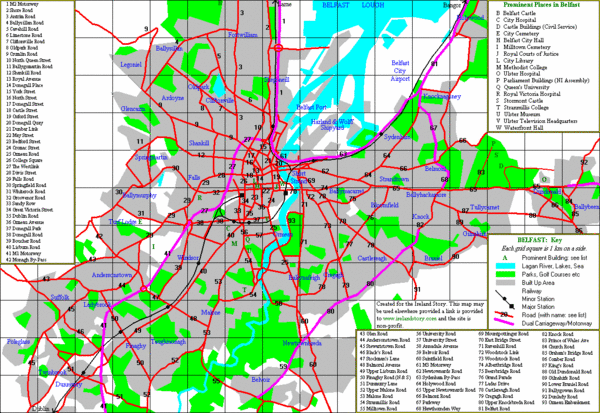 Belfast Map