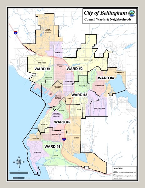 Bellingham Ward Map