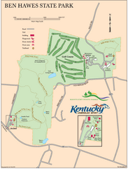 Ben Hawes State Park Map