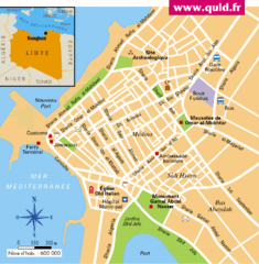 Benghazi Map Benghazi Map