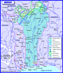 Benin road Map