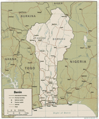 Benine Map
