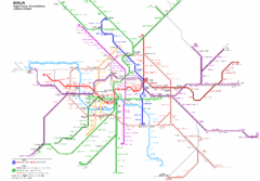 Berlin Rapid Transit Map Berlin Rapid Transit Map