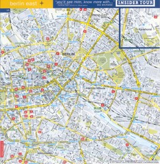 Berlin Street map - East