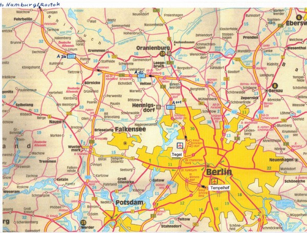 Berlin Tourist Map