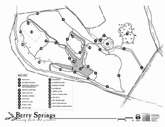 Berry Springs Trail Map
