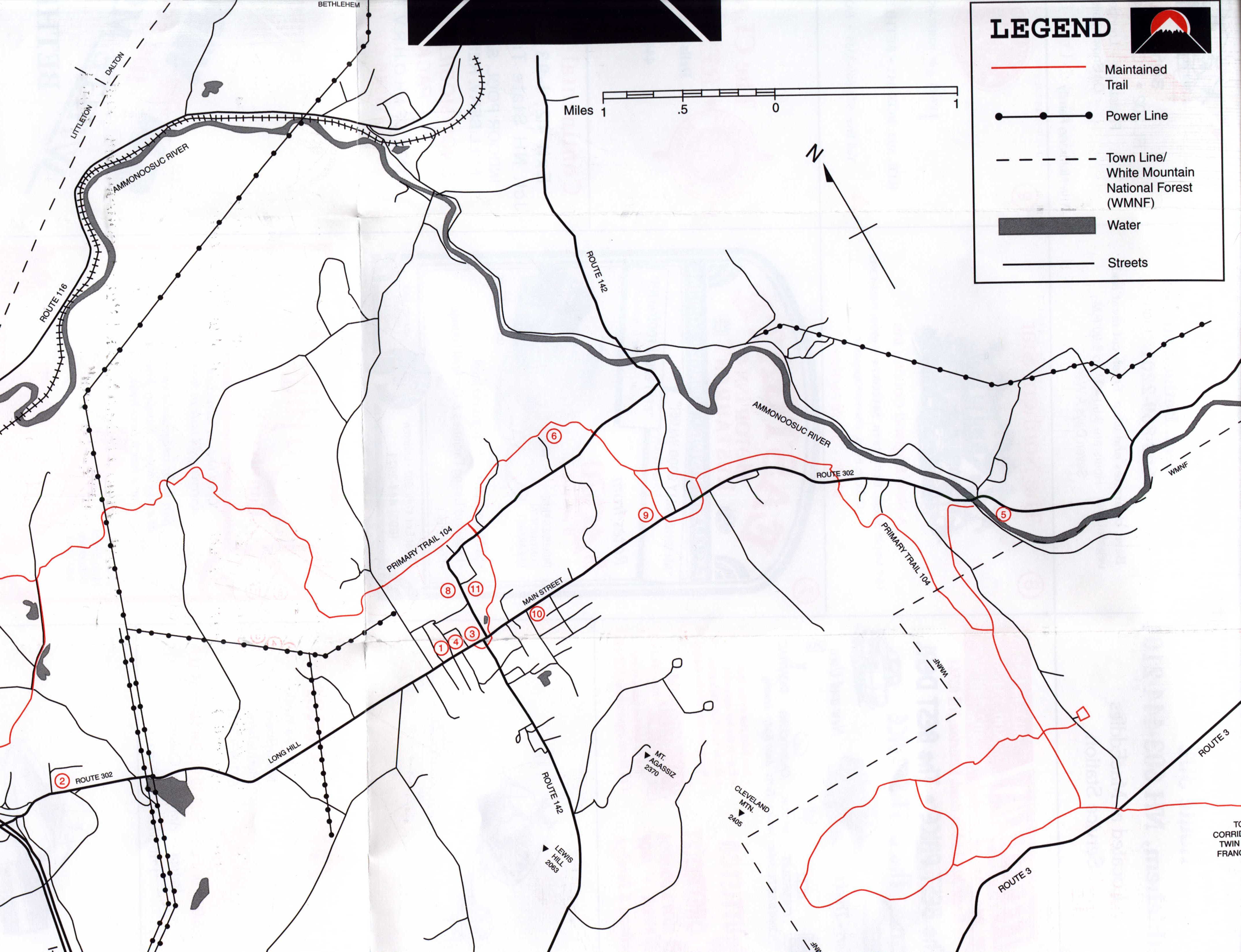 nb ski doo trail map