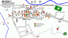 Beverly Historic District map