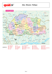 Bhutan Regional Map