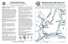 Big Basin Redwoods State Park Map