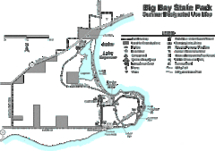 Big Bay State Park Map