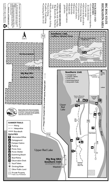 Big Bog State Park Map