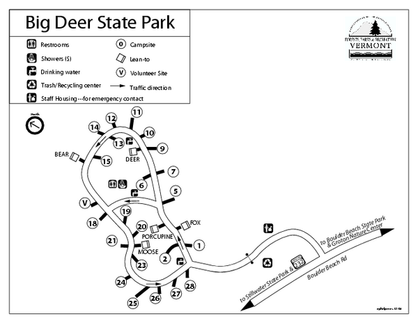 Big Deer State Park map