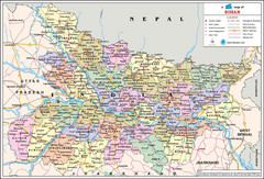 Bihar Travel Map