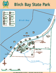 Birch Bay State Park Map