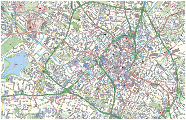 Birmingham City Map