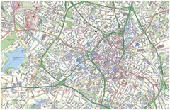 Birmingham City Map