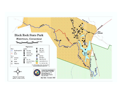 Black Rock State Park trail map
