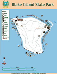 Blake Island State Park Map