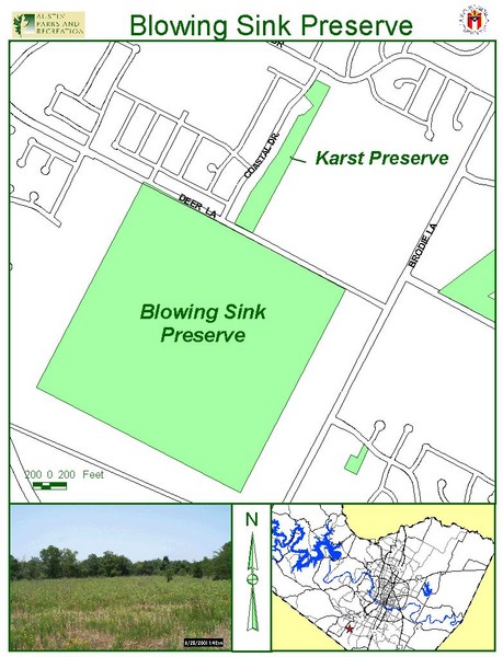 Blowing Sink Preserve Map