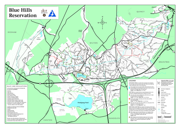 Blue Hills State Park Map