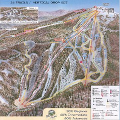Blue Knob Four Seasons Ski Trail Map