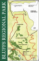 Bluffs Regional Park Map