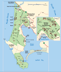 Bodega Bay Park Map