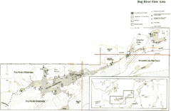 Bog River Map Bog River Map