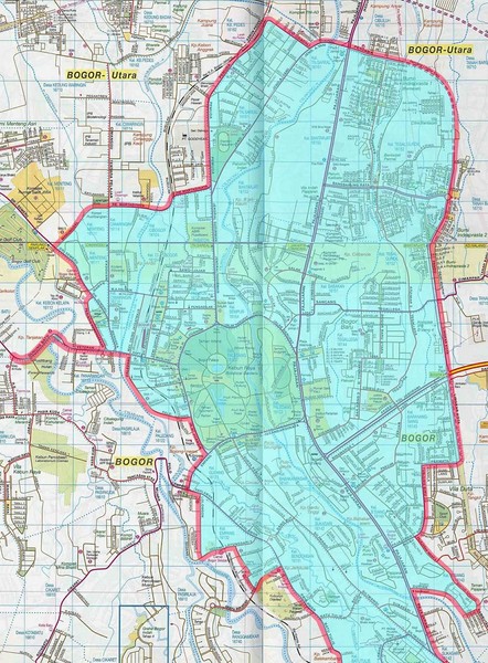 Bogor Map