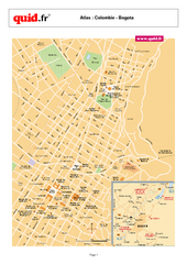 Bogota City Map